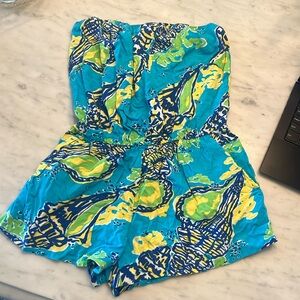 Lilly Pulitzer Melrose Romper Size S